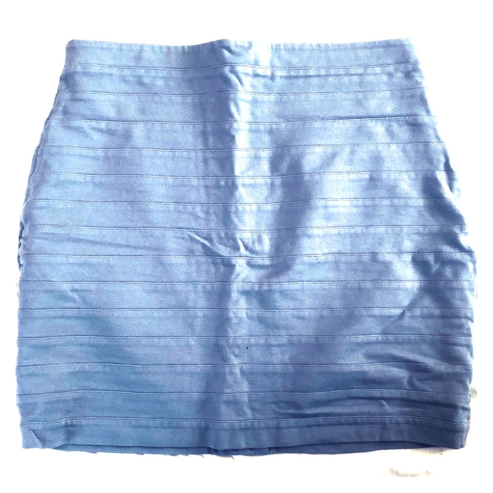 Express gray bandage skirt